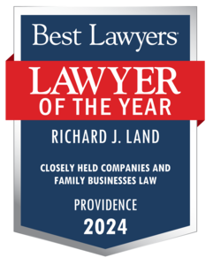 Best Lawyers Lawyer of the Year Contemporary Logo 1 Richard J Land